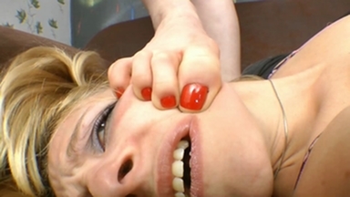 Leticia Miller's Karateka Feet: Face Trampling Domination