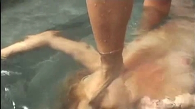 Big Tits Domina in the Jacuzzi: Intense Water Facesitting