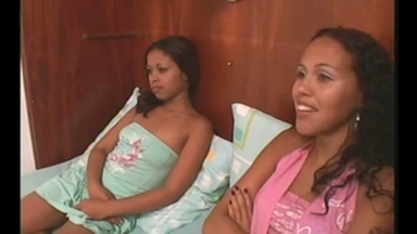 Face Slapping Lovers: Busty Brazilian Beauty Humiliates Her Partner