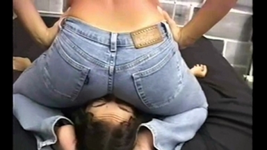 Larissa Vargas in Jeans: The Facesitting Queen Takes Her Seat