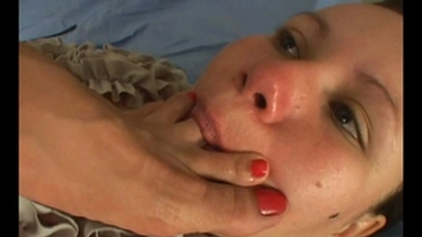 Sara the Blonde's Feet Domination: Soles on Face and Licking