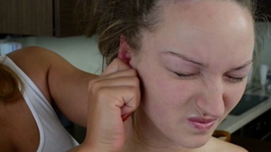 Dorothy Black's Ear Fetish: Melania's Ears Glowing Red