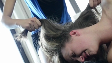Jaqueline Ray's Revenge: Hair Pulling Domination on Melania