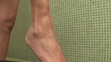 The Curly Dominatrix's Deep Feet: Sub Luciana Takes It Deep