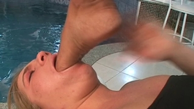 Latina vs White Sub: Hard Deep Feet Domination