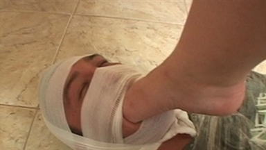 Alexia's Deep Feet for Romarinho: As Deep as He Can Take