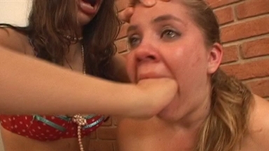 Adriana's Deep Hands: Hand Domination of Sub Luciana