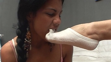 Alexia's Feet, Gaby's Feast: Real Foot Licking Domination
