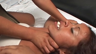 Janice and Luciana in Bed: Face Cover Wrestling Between the Sheets