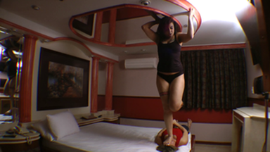 Karate Feet: Mayanna Rodrigues's Perfect White Nails on Isabela's Face