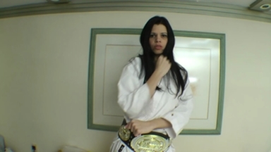 Karina Reis' Big Feet: Hair Pulling and Foot Domination of Eriquinha