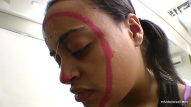 Swallow All My Spit: Aline Cruel's Spit Domination on Vaninha