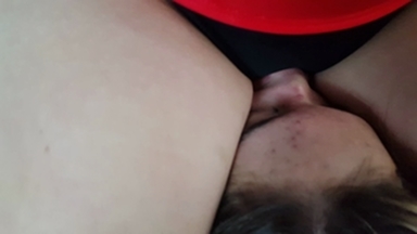 Pandora Cruel's Bikini Throne: Facesitting on Melissa
