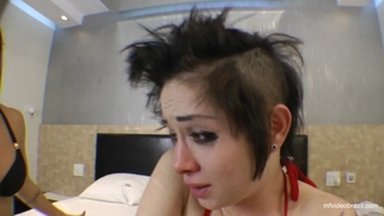 Tattooed Domina Annely Thompson: Hair Pulling and Hand Domination