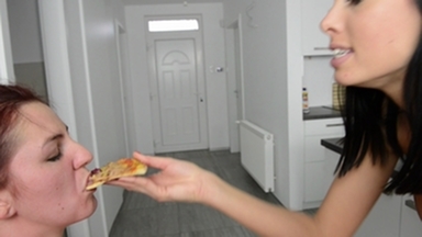 Who Touched My Pizza? Domina Rea's Face Slapping Revenge on Meg Magic