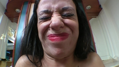Graziella Gueicha's Farting Show: Big Boobs and a Round Ass