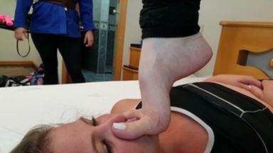 Lessons with a Specialist: Karina Cruel Teaches Feet Wrestling
