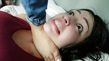 Gabriela Sampaio's Daring Feet With Sharp Nails: Foot Domination