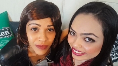 Cacau and Bianca: Secret Hot Kisses With Her Real Love