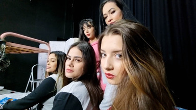Spit Swallow Gang Bang: Anita Thompson, Sabrina Scott & Friends