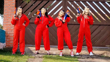 Lesbian Gangbang Special: A Big Production of Latin Beauties