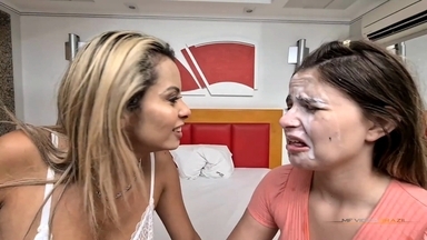 Swallow My Spit: Genni's Facesitting and Spit Domination