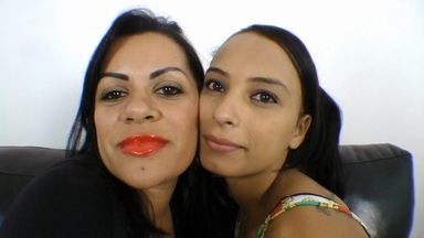 Office Desire: Kelly Silva and Gabizinha's Secret Hot Kisses