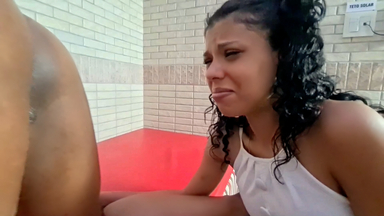 Stormy Times Ahead: An Ebony Beauty's Ass Licking and Farting Concert