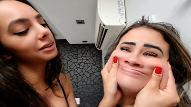 Squeeze Me, Tease Me: Anita's Powerful Hands Facial Massage on Lily